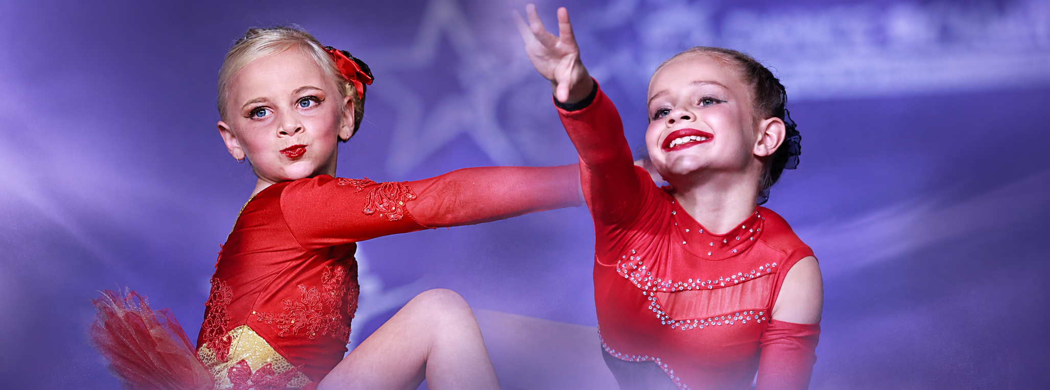 Young dancers performing on stage at SADSC